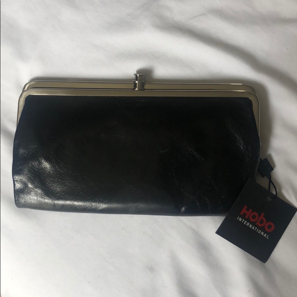 Hobo Wallet Women’s Style Lauren, Color Black